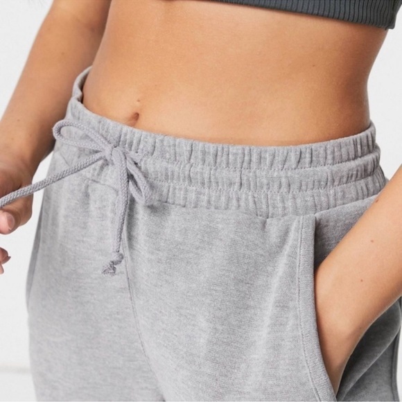 NWT Free People Back Into It Sweatpants Joggers in Grey - Picture 3 of 5